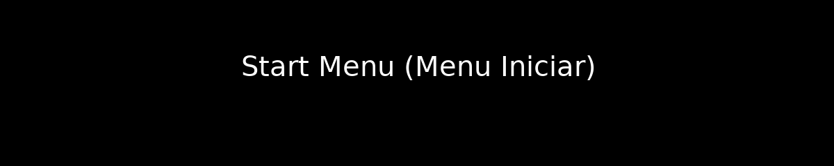 Start Menu (Menu Iniciar)